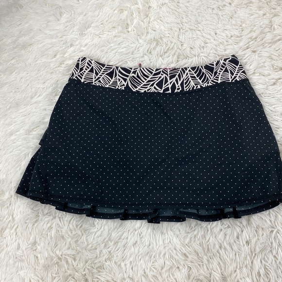 Lululemon Run: Pace Setter Skirt Sweet Spot Black Angel Wing - Picture 1 of 8